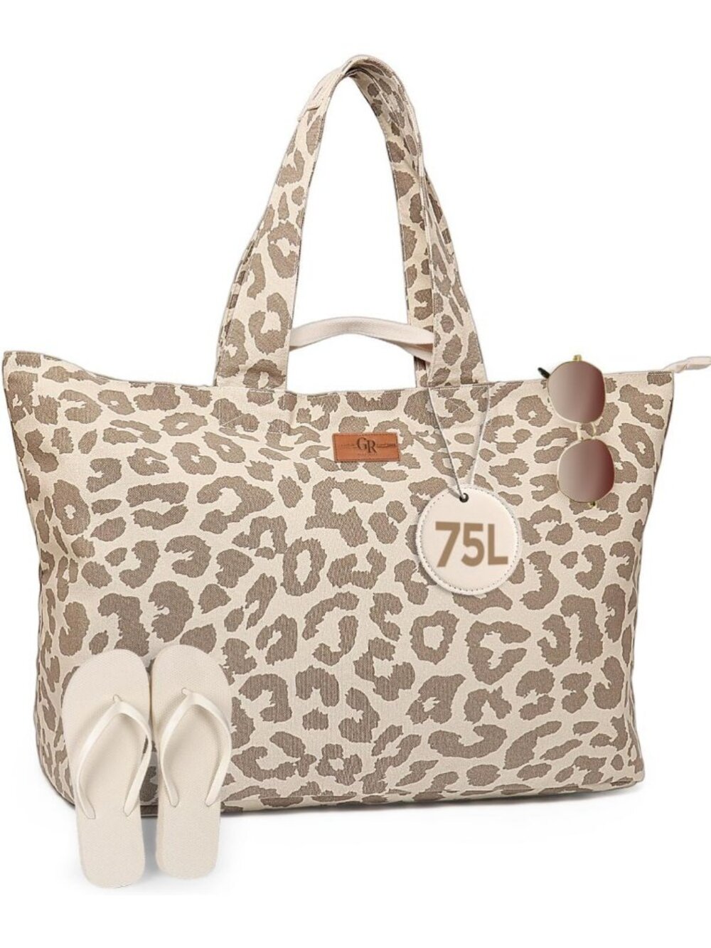 GLORIEROO Extra Large Beach Bag for Women - Carry On Beach Essentials Tote